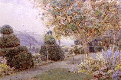 Chateau de la Cour, Rhône-dalen av George Samuel Elgood