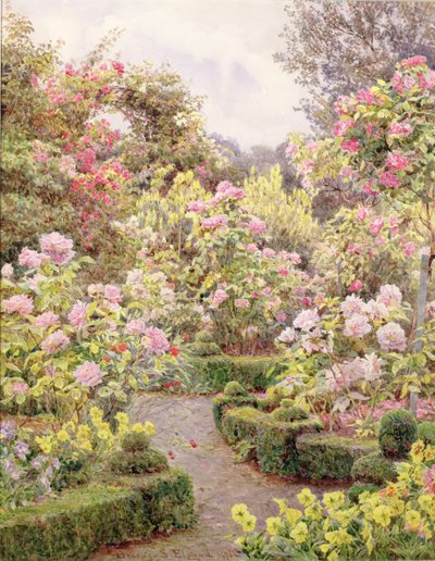 Raundscliffe - Overalt er roser av George Samuel Elgood