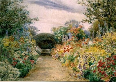 Sommerblomster, Ramscliffe av George Samuel Elgood