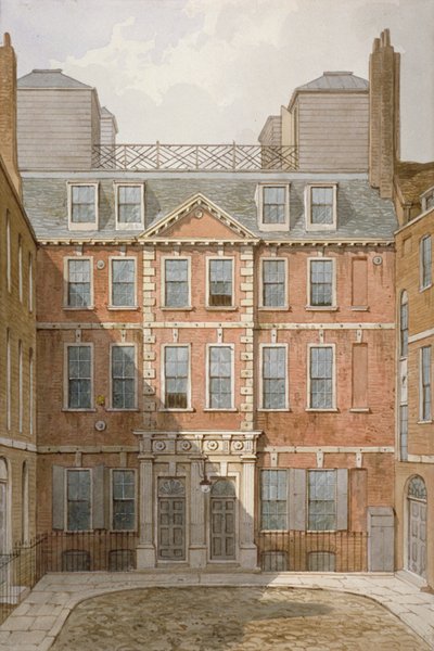 Beaufort Buildings, Strand, Westminster, London, c1810 av George Shepherd