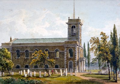 Church of St Matthew, Bethnal Green, London, 1817 av George Shepherd