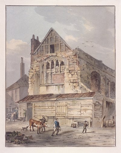 Leadenhall Chapel, London, c1810 av George Shepherd