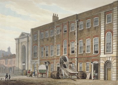Portugal Street, Westminster, London, 1811 av George Shepherd