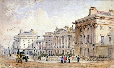 Utsikt over Clarence Terrace i Regent