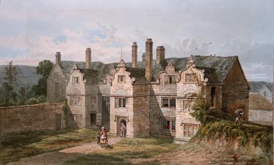 Utsikt over Trerice, Cornwall, 1819 av George Shepherd