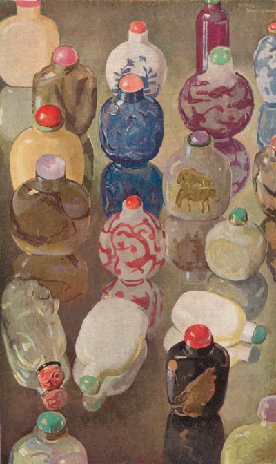Kinesiske snusflasker, c1923. av George Sheringham