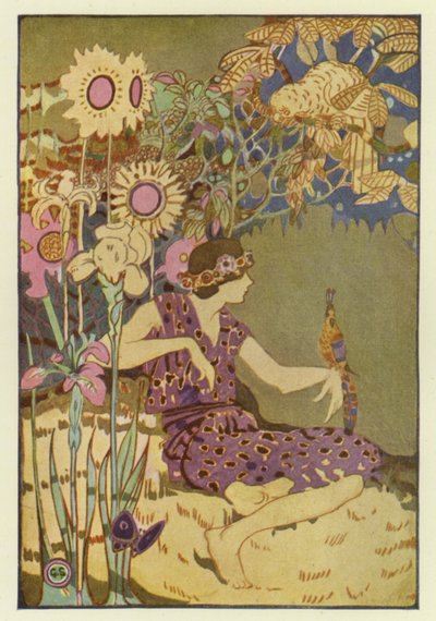 Hennes navn er Summer (farge litho) av George Sheringham