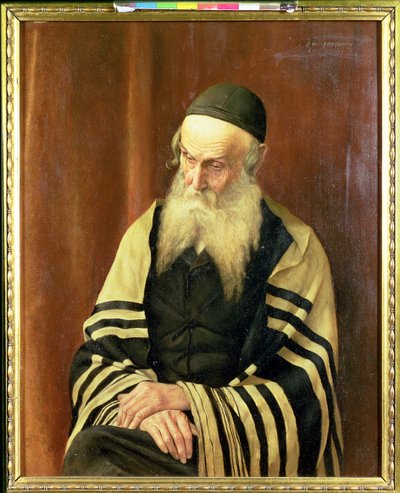 En Ashkenazi-rabbiner i Jerusalem av George Sherwood Hunter
