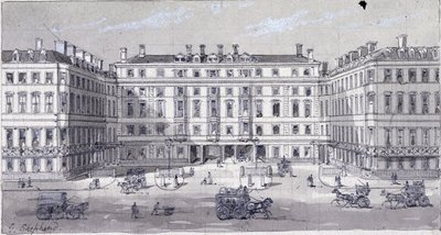 Euston Square Station, London, c1838. av George Sidney Shepherd