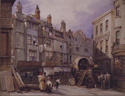 London Street Scene av George Sidney Shepherd