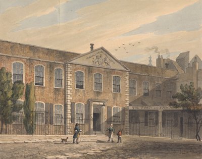 The Times and Evening Mail Office av George Sidney Shepherd