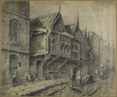 White Friars, Chester av George Sidney Shepherd