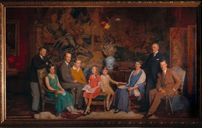 Gustav Krupp v. B. u.H. familiebilde av George Simon Harcourt