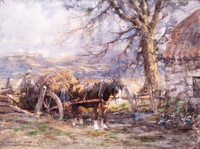 Laste vognen (brett) av George Smith