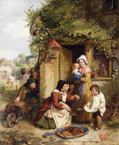 Kirsebærselgeren, 1856 av George Smith