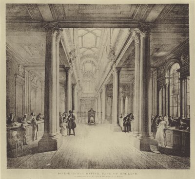 Dividend Pay Office, Bank of England av George Snr (after) Scharf