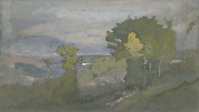 juni, ca. 1873 av George Snr. Inness