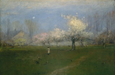 Spring Blossoms, Montclair, New Jersey, ca. 1891 av George Snr. Inness
