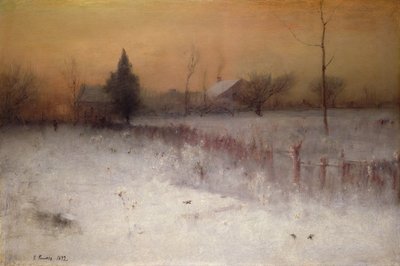 Hjemmet i Montclair, 1892 av George Snr. Inness