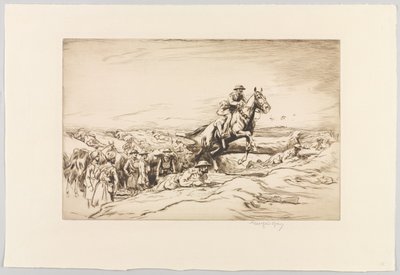?2nd Lancers på Epehy 1. desember 1917. av George Soper