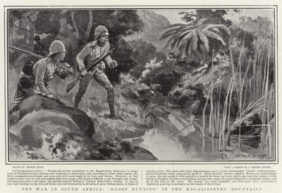 Krigen i Sør-Afrika, Kloofjakt i Magaliesberg-fjellene av George Soper