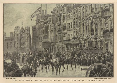 Dronning Victorias begravelse av George Soper