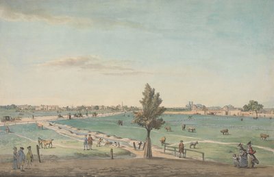 Kennington Common av George Stubbs