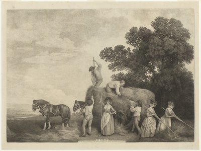 Hø-makere av George Stubbs