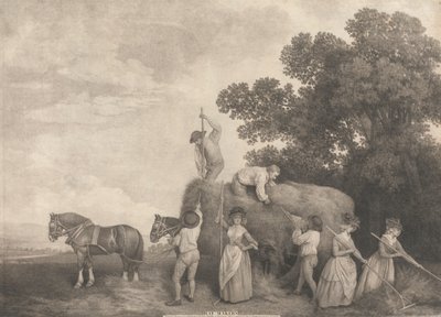 Hø-makere av George Stubbs