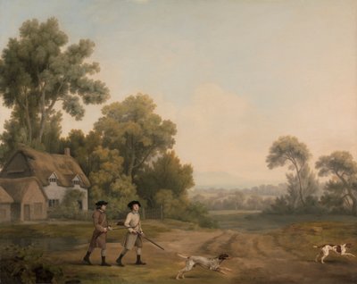 To herrer som skal skytes av George Stubbs