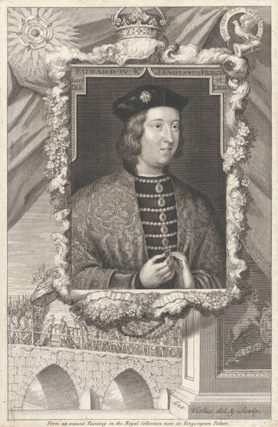 Edvard IV, konge av England og Frankrike, lord av Irland av George Vertue