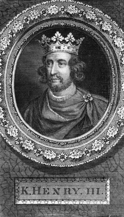 Henry III av England, 1700-tallet. av George Vertue