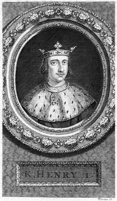 Henry I, konge av England. av George Vertue