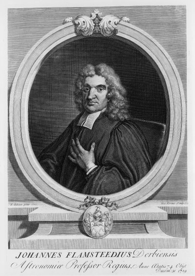 John Flamsteed, astronom, 1712 av George Vertue