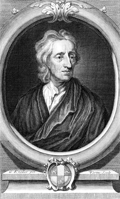 John Locke, engelsk filosof, c1713 av George Vertue