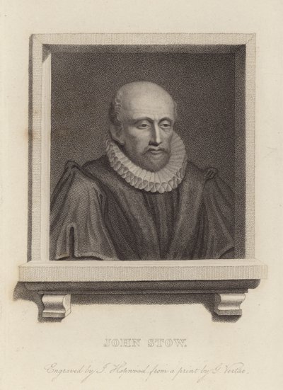 John Stow av George Vertue