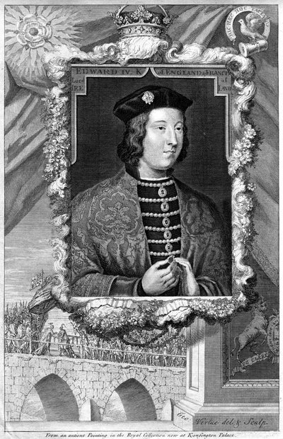 Kong Edward IV av England. av George Vertue