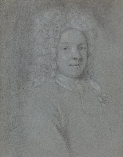 Portrett av John Dixon, mot høyre av George Vertue