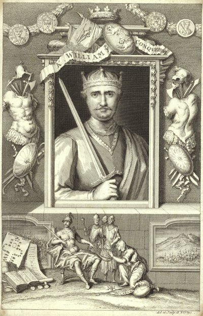 Portrett av Vilhelm Erobreren av George Vertue