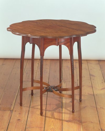 Enkeltbord, laget for Morris & Co., ca. 1885 (mahogni) av George Washington Jack