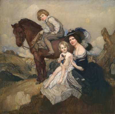 Portrettgruppe av George Washington Lambert