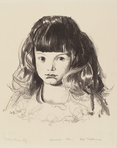 Anne 1921, 1923. av George Wesley Bellows