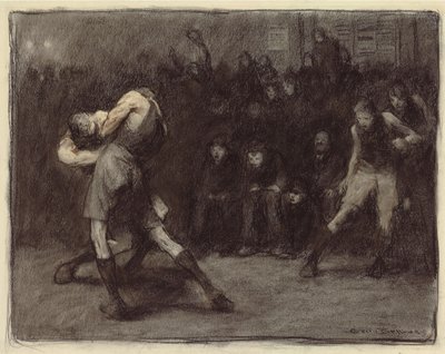 Basketball, 1906 av George Wesley Bellows