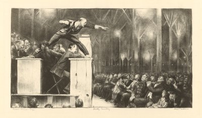Billy Sunday av George Wesley Bellows