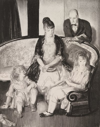 Min familie, andre stein av George Wesley Bellows