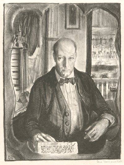 Selvportrett av George Wesley Bellows