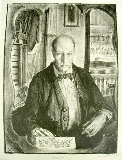 Selvportrett av George Wesley Bellows