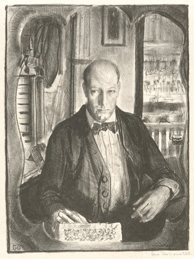 Selvportrett av George Wesley Bellows