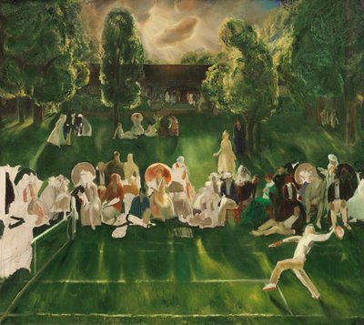 Tennisturnering av George Wesley Bellows