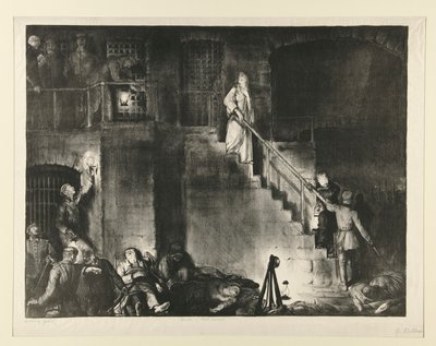 Mordet på Edith Cavell av George Wesley Bellows